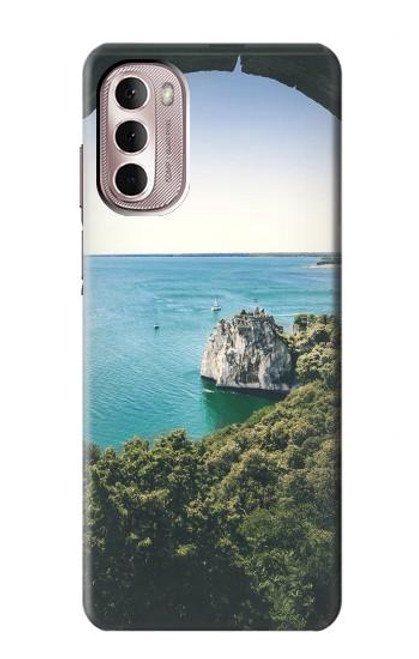 W3865 Europe Duino Beach Italy Hülle Schutzhülle Taschen und Leder Flip für Motorola Moto G Stylus 4G (2022)