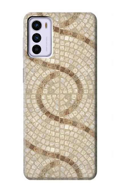 W3703 Mosaic Tiles Hülle Schutzhülle Taschen und Leder Flip für Motorola Moto G42