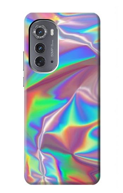 W3597 Holographic Photo Printed Hülle Schutzhülle Taschen und Leder Flip für Motorola Edge (2022)