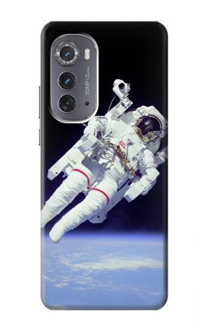 W3616 Astronaut Hülle Schutzhülle Taschen und Leder Flip für Motorola Edge (2022)