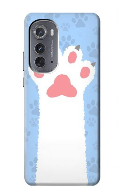 W3618 Cat Paw Hülle Schutzhülle Taschen und Leder Flip für Motorola Edge (2022)
