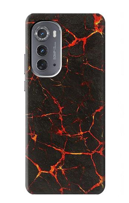 W3696 Lava Magma Hülle Schutzhülle Taschen und Leder Flip für Motorola Edge (2022)