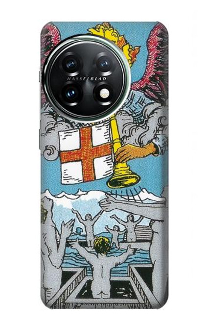 W3743 Tarot Card The Judgement Hülle Schutzhülle Taschen und Leder Flip für OnePlus 11