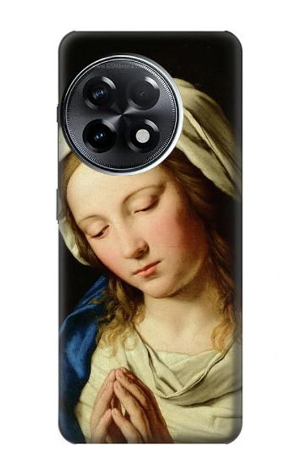 W3476 Virgin Mary Prayer Hülle Schutzhülle Taschen und Leder Flip für OnePlus 11R