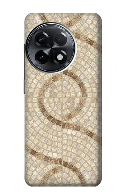 W3703 Mosaic Tiles Hülle Schutzhülle Taschen und Leder Flip für OnePlus 11R