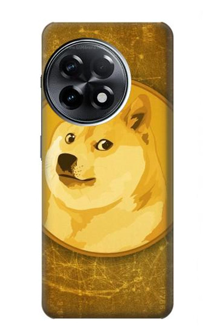 W3826 Dogecoin Shiba Hülle Schutzhülle Taschen und Leder Flip für OnePlus 11R