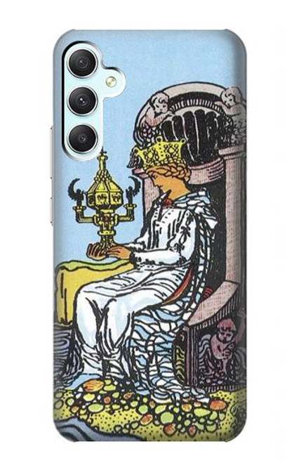 W3067 Tarot Card Queen of Cups Hülle Schutzhülle Taschen und Leder Flip für Samsung Galaxy A34 5G