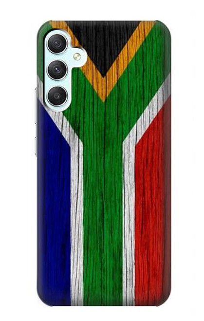 W3464 South Africa Flag Hülle Schutzhülle Taschen und Leder Flip für Samsung Galaxy A34 5G