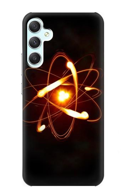 W3547 Quantum Atom Hülle Schutzhülle Taschen und Leder Flip für Samsung Galaxy A34 5G