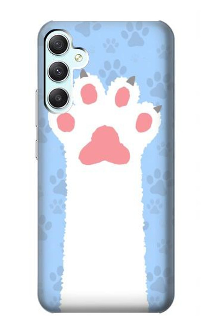 W3618 Cat Paw Hülle Schutzhülle Taschen und Leder Flip für Samsung Galaxy A34 5G