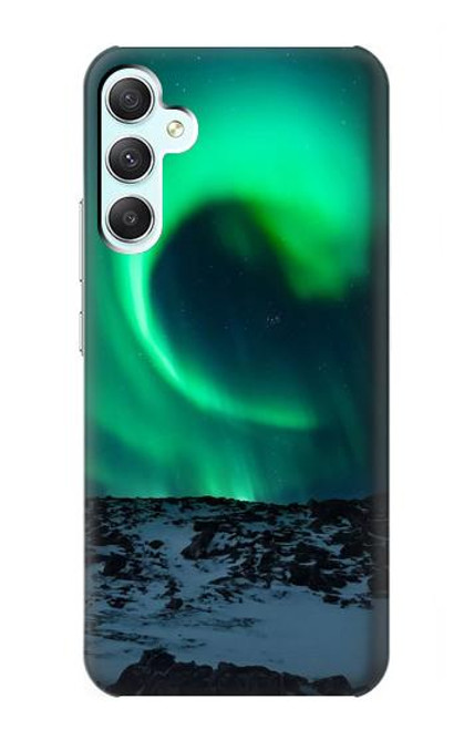 W3667 Aurora Northern Light Hülle Schutzhülle Taschen und Leder Flip für Samsung Galaxy A34 5G