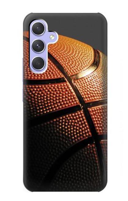 W0980 Basketball Sport Hülle Schutzhülle Taschen und Leder Flip für Samsung Galaxy A54 5G