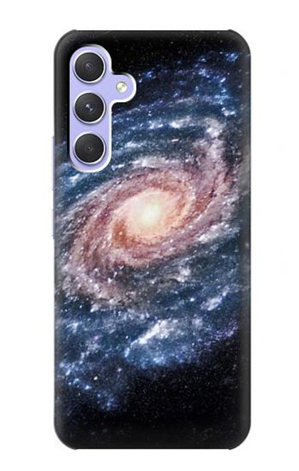 W3192 Milky Way Galaxy Hülle Schutzhülle Taschen und Leder Flip für Samsung Galaxy A54 5G