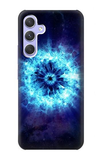 W3549 Shockwave Explosion Hülle Schutzhülle Taschen und Leder Flip für Samsung Galaxy A54 5G