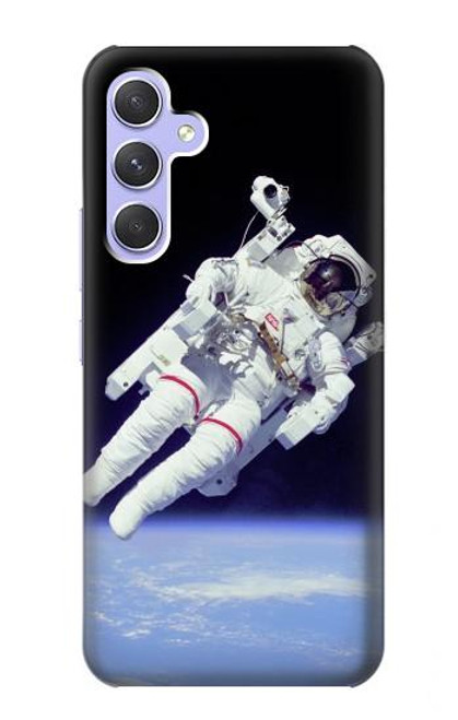 W3616 Astronaut Hülle Schutzhülle Taschen und Leder Flip für Samsung Galaxy A54 5G