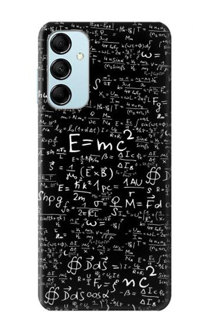 W2574 Mathematics Physics Blackboard Equation Hülle Schutzhülle Taschen und Leder Flip für Samsung Galaxy M14