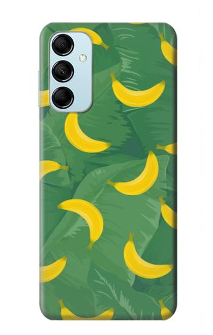 W3286 Banana Fruit Pattern Hülle Schutzhülle Taschen und Leder Flip für Samsung Galaxy M14