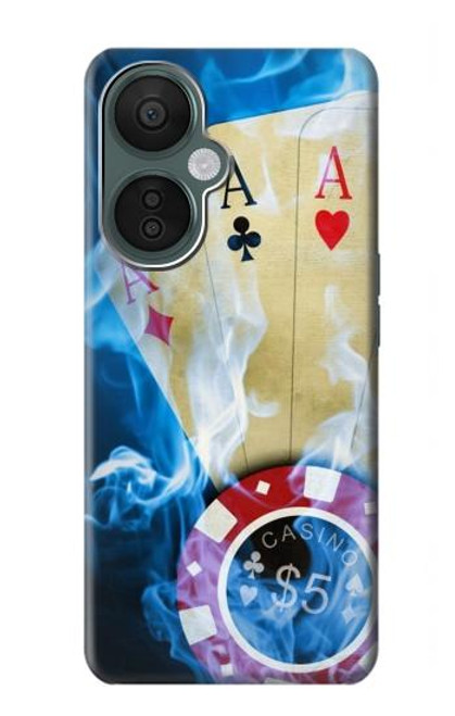 W0348 Casino Hülle Schutzhülle Taschen und Leder Flip für OnePlus Nord CE 3 Lite, Nord N30 5G
