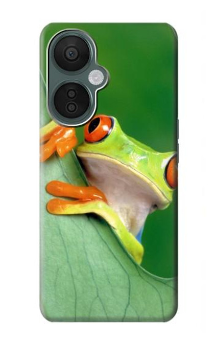 W1047 Little Frog Hülle Schutzhülle Taschen und Leder Flip für OnePlus Nord CE 3 Lite, Nord N30 5G