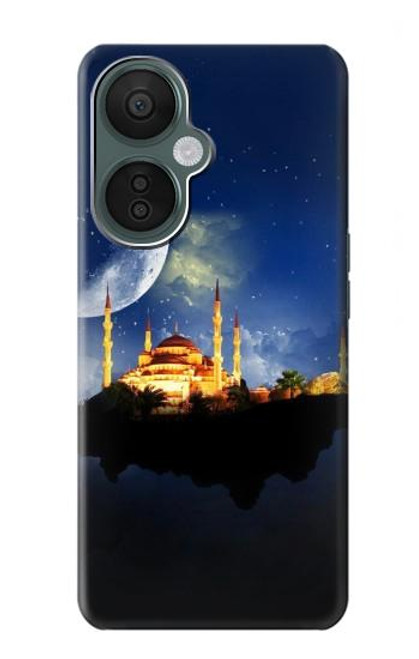 W3506 Islamic Ramadan Hülle Schutzhülle Taschen und Leder Flip für OnePlus Nord CE 3 Lite, Nord N30 5G