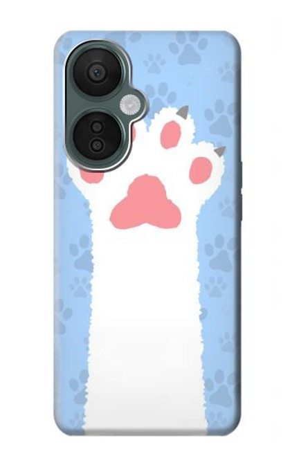 W3618 Cat Paw Hülle Schutzhülle Taschen und Leder Flip für OnePlus Nord CE 3 Lite, Nord N30 5G