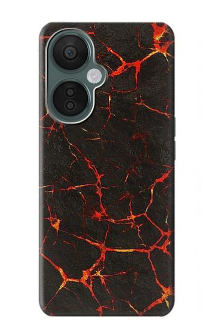 W3696 Lava Magma Hülle Schutzhülle Taschen und Leder Flip für OnePlus Nord CE 3 Lite, Nord N30 5G