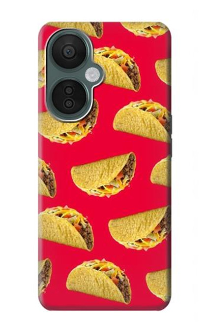 W3755 Mexican Taco Tacos Hülle Schutzhülle Taschen und Leder Flip für OnePlus Nord CE 3 Lite, Nord N30 5G