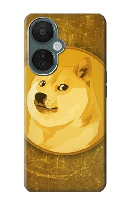 W3826 Dogecoin Shiba Hülle Schutzhülle Taschen und Leder Flip für OnePlus Nord CE 3 Lite, Nord N30 5G