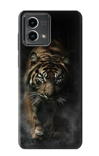 W0877 Bengal Tiger Hülle Schutzhülle Taschen und Leder Flip für Motorola Moto G Stylus 5G (2023)