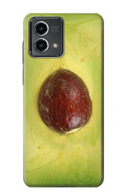 W2552 Avocado Fruit Hülle Schutzhülle Taschen und Leder Flip für Motorola Moto G Stylus 5G (2023)