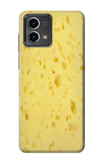 W2913 Cheese Texture Hülle Schutzhülle Taschen und Leder Flip für Motorola Moto G Stylus 5G (2023)