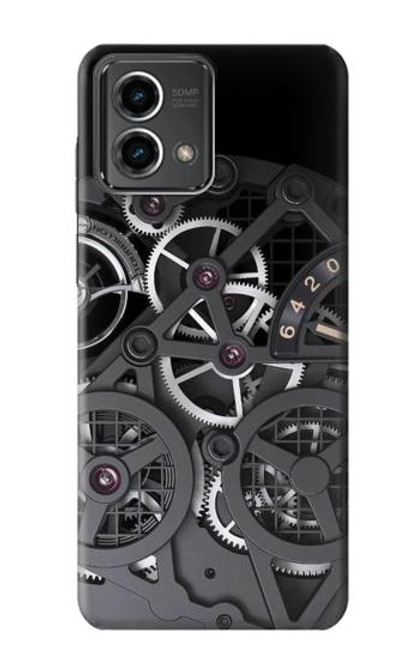 W3176 Inside Watch Black Hülle Schutzhülle Taschen und Leder Flip für Motorola Moto G Stylus 5G (2023)