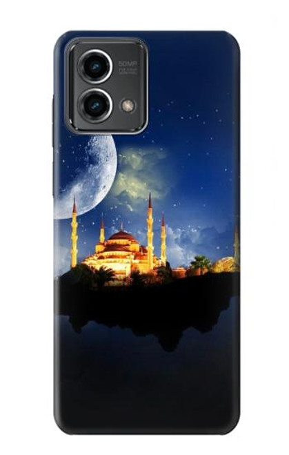 W3506 Islamic Ramadan Hülle Schutzhülle Taschen und Leder Flip für Motorola Moto G Stylus 5G (2023)