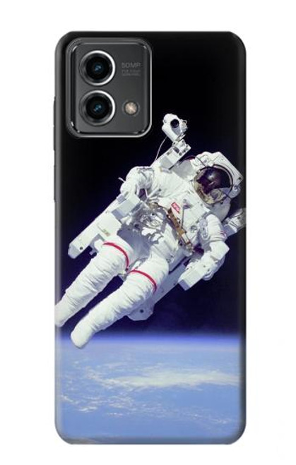 W3616 Astronaut Hülle Schutzhülle Taschen und Leder Flip für Motorola Moto G Stylus 5G (2023)