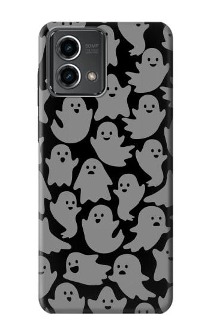 W3835 Cute Ghost Pattern Hülle Schutzhülle Taschen und Leder Flip für Motorola Moto G Stylus 5G (2023)