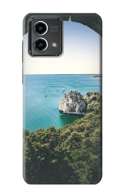 W3865 Europe Duino Beach Italy Hülle Schutzhülle Taschen und Leder Flip für Motorola Moto G Stylus 5G (2023)