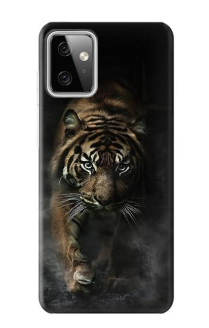 W0877 Bengal Tiger Hülle Schutzhülle Taschen und Leder Flip für Motorola Moto G Power (2023) 5G