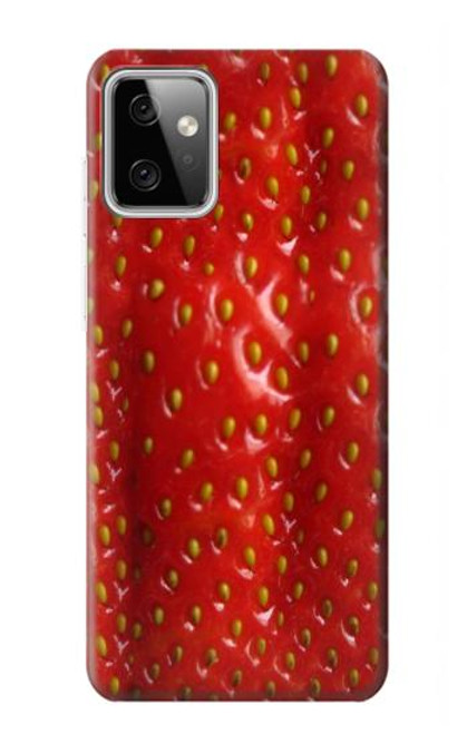 W2225 Strawberry Hülle Schutzhülle Taschen und Leder Flip für Motorola Moto G Power (2023) 5G