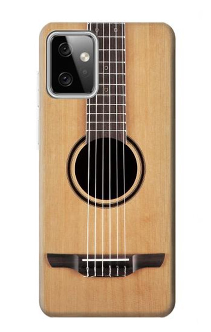 W2819 Classical Guitar Hülle Schutzhülle Taschen und Leder Flip für Motorola Moto G Power (2023) 5G
