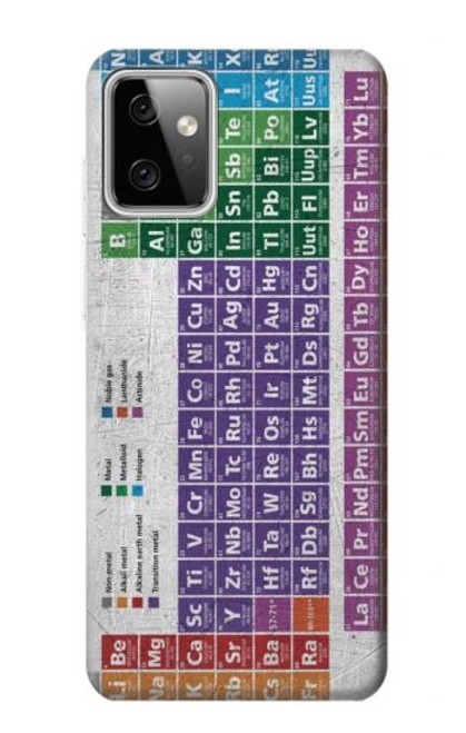 W3383 Periodic Table Hülle Schutzhülle Taschen und Leder Flip für Motorola Moto G Power (2023) 5G