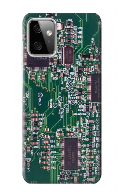 W3519 Electronics Circuit Board Graphic Hülle Schutzhülle Taschen und Leder Flip für Motorola Moto G Power (2023) 5G