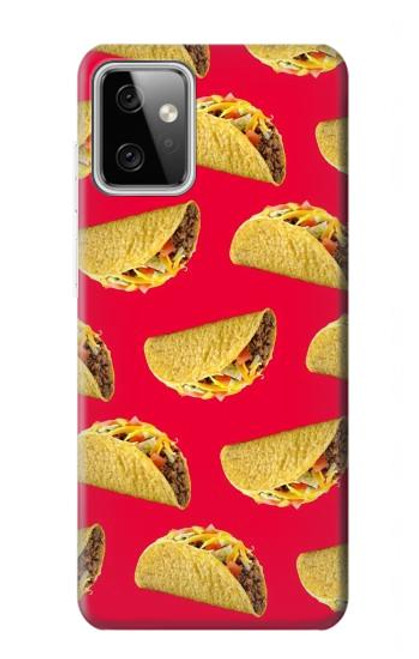 W3755 Mexican Taco Tacos Hülle Schutzhülle Taschen und Leder Flip für Motorola Moto G Power (2023) 5G