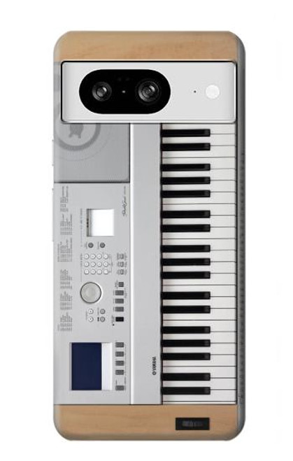 W0891 Keyboard Digital Piano Hülle Schutzhülle Taschen und Leder Flip für Google Pixel 8