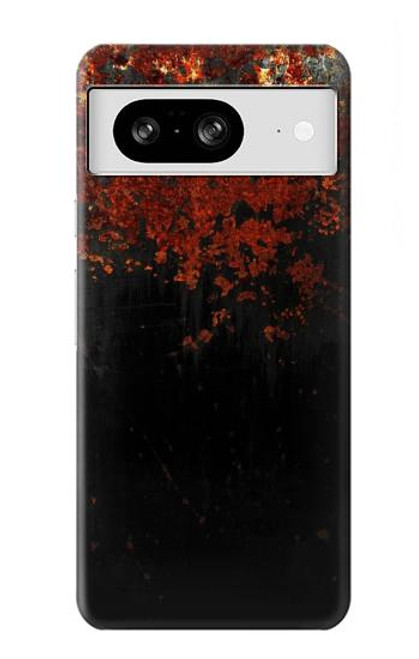 W3071 Rusted Metal Texture Graphic Hülle Schutzhülle Taschen und Leder Flip für Google Pixel 8