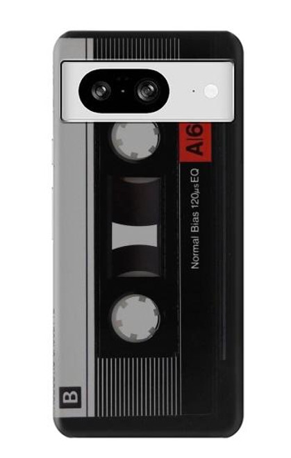 W3516 Vintage Cassette Tape Hülle Schutzhülle Taschen und Leder Flip für Google Pixel 8