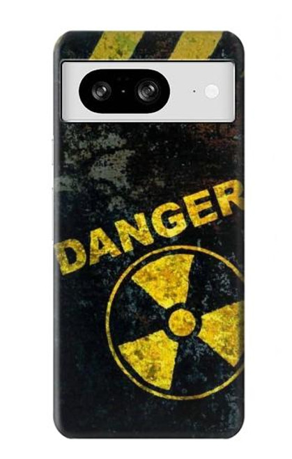 W3891 Nuclear Hazard Danger Hülle Schutzhülle Taschen und Leder Flip für Google Pixel 8