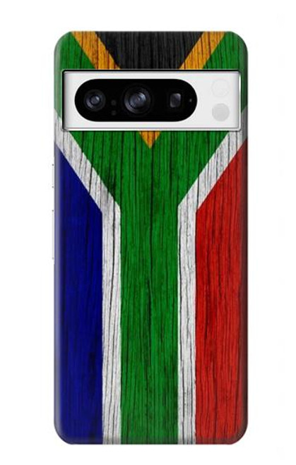 W3464 South Africa Flag Hülle Schutzhülle Taschen und Leder Flip für Google Pixel 8 pro