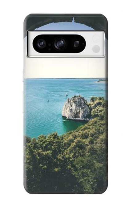 W3865 Europe Duino Beach Italy Hülle Schutzhülle Taschen und Leder Flip für Google Pixel 8 pro