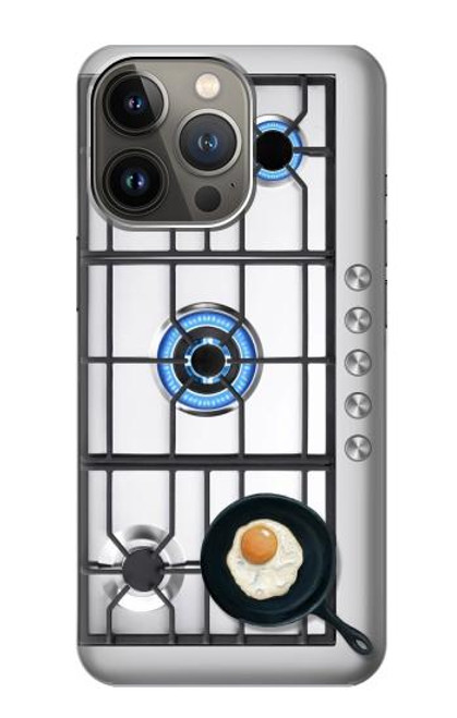 W3928 Cooking Kitchen Graphic Hülle Schutzhülle Taschen und Leder Flip für iPhone 14 Pro
