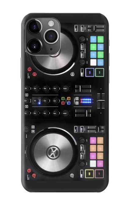 W3931 DJ Mixer Graphic Paint Hülle Schutzhülle Taschen und Leder Flip für iPhone 11 Pro